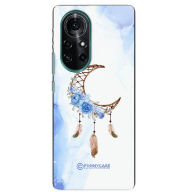 ETUI BLACK CASE GLASS NA TELEFON HUAWEI NOVA 8 PRO ETNICZNY ŁAPACZ SNÓW