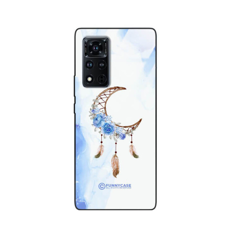 ETUI BLACK CASE GLASS NA TELEFON HUAWEI HONOR VIEW 40 V40 5G ETNICZNY ŁAPACZ SNÓW