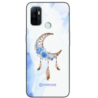 ETUI BLACK CASE GLASS NA TELEFON OPPO A33 ETNICZNY ŁAPACZ...