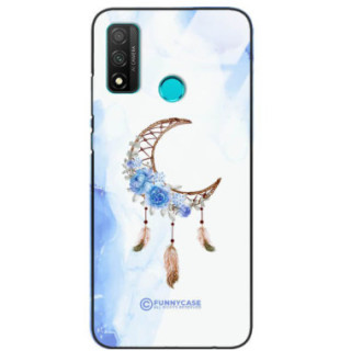 ETUI BLACK CASE GLASS NA TELEFON HUAWEI P SMART 2020 ETNICZNY ŁAPACZ SNÓW