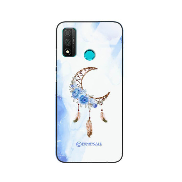 ETUI BLACK CASE GLASS NA TELEFON HUAWEI P SMART 2020 ETNICZNY ŁAPACZ SNÓW