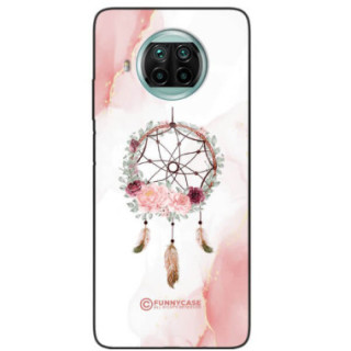 ETUI BLACK CASE GLASS NA TELEFON XIAOMI Mi 10T LITE ŁAPACZ SNÓW BOHO