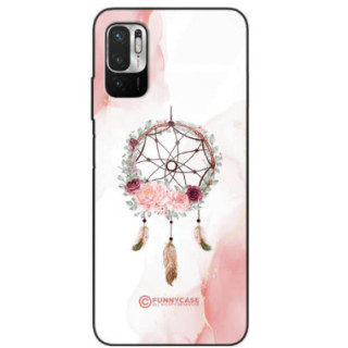 ETUI BLACK CASE GLASS NA TELEFON XIAOMI REDMI NOTE 10 5G ŁAPACZ SNÓW BOHO