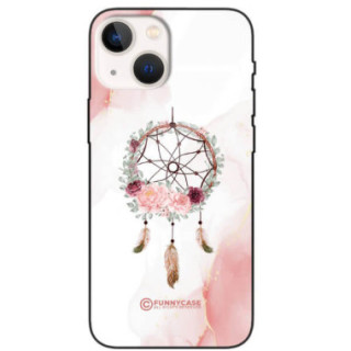 ETUI BLACK CASE GLASS NA TELEFON APPLE IPHONE 13 MINI ŁAPACZ SNÓW BOHO