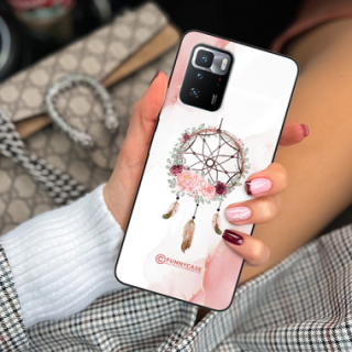 ETUI BLACK CASE GLASS NA TELEFON XIAOMI REDMI NOTE 10 PRO 5G / 10 PRO CHINA ŁAPACZ SNÓW BOHO