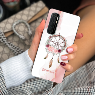 ETUI BLACK CASE GLASS NA TELEFON XIAOMI Mi NOTE 10 LITE ŁAPACZ SNÓW BOHO