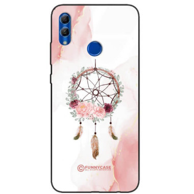 ETUI BLACK CASE GLASS NA TELEFON HUAWEI HONOR 10 LITE ŁAPACZ SNÓW BOHO