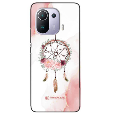 ETUI BLACK CASE GLASS NA TELEFON XIAOMI Mi 11 PRO ŁAPACZ SNÓW BOHO