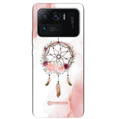 ETUI BLACK CASE GLASS NA TELEFON XIAOMI Mi 11 ULTRA ŁAPACZ SNÓW BOHO