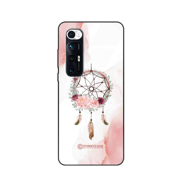 ETUI BLACK CASE GLASS NA TELEFON XIAOMI Mi 10s ŁAPACZ SNÓW BOHO