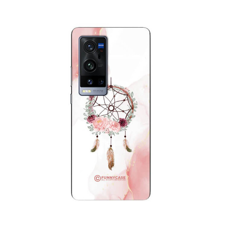 ETUI BLACK CASE GLASS NA TELEFON VIVO X60 PRO PLUS ŁAPACZ SNÓW BOHO