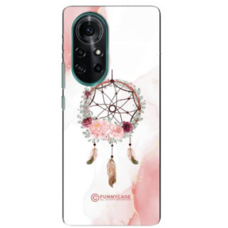 ETUI BLACK CASE GLASS NA TELEFON HUAWEI NOVA 8 PRO ŁAPACZ SNÓW BOHO