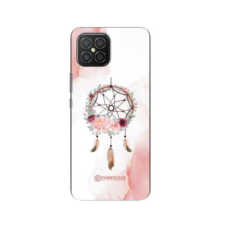 ETUI BLACK CASE GLASS NA TELEFON HUAWEI NOVA 8 SE ŁAPACZ SNÓW BOHO