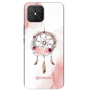 ETUI BLACK CASE GLASS NA TELEFON HUAWEI NOVA 8 SE ŁAPACZ SNÓW BOHO