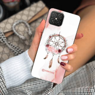 ETUI BLACK CASE GLASS NA TELEFON HUAWEI NOVA 8 SE ŁAPACZ SNÓW BOHO