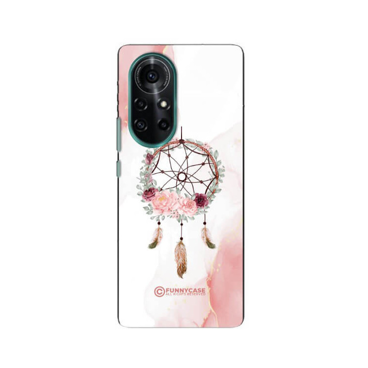 ETUI BLACK CASE GLASS NA TELEFON HUAWEI NOVA 8 ŁAPACZ SNÓW BOHO