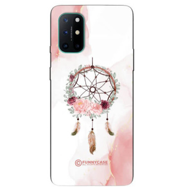 ETUI BLACK CASE GLASS NA TELEFON ONEPLUS 8T ŁAPACZ SNÓW BOHO