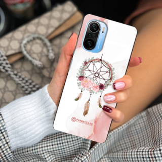 ETUI BLACK CASE GLASS NA TELEFON XIAOMI REDMI K40 / K40 PRO ŁAPACZ SNÓW BOHO