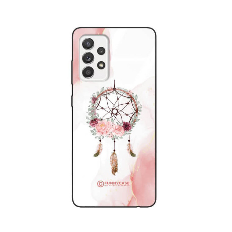 ETUI BLACK CASE GLASS NA TELEFON SAMSUNG GALAXY A52 / A52 4G / A52 5G / A52s 5G ŁAPACZ SNÓW BOHO