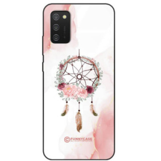 ETUI BLACK CASE GLASS NA TELEFON SAMSUNG GALAXY A02S ŁAPACZ SNÓW BOHO