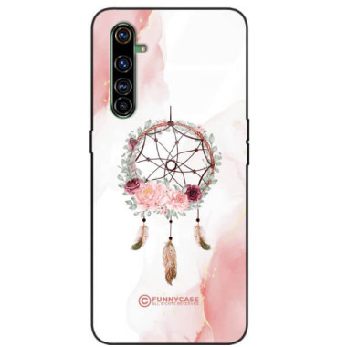 ETUI BLACK CASE GLASS NA TELEFON REALME X50 PRO ŁAPACZ SNÓW BOHO