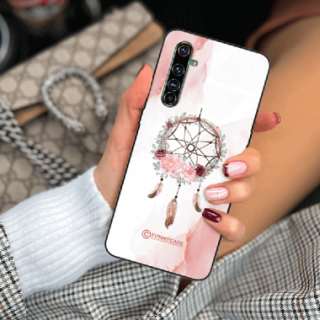 ETUI BLACK CASE GLASS NA TELEFON REALME X50 PRO ŁAPACZ SNÓW BOHO