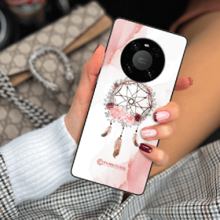 ETUI BLACK CASE GLASS NA TELEFON HUAWEI MATE 40 PRO ŁAPACZ SNÓW BOHO