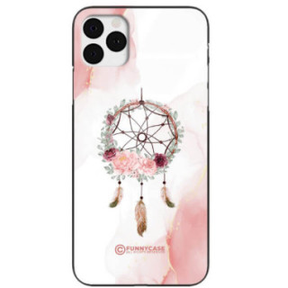 ETUI BLACK CASE GLASS NA TELEFON APPLE IPHONE 11 PRO MAX ŁAPACZ SNÓW BOHO