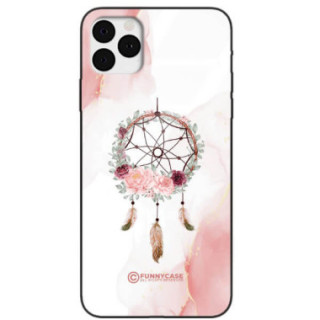 ETUI BLACK CASE GLASS NA TELEFON APPLE IPHONE 11 PRO ŁAPACZ SNÓW BOHO