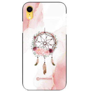 ETUI BLACK CASE GLASS NA TELEFON APPLE IPHONE XR ŁAPACZ SNÓW BOHO