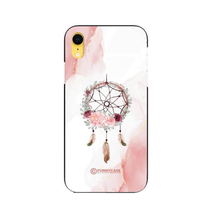 ETUI BLACK CASE GLASS NA TELEFON APPLE IPHONE XR ŁAPACZ SNÓW BOHO