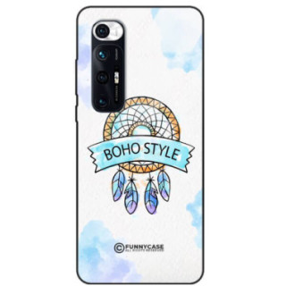 ETUI BLACK CASE GLASS NA TELEFON XIAOMI Mi 10s MAKRAMA BOHO