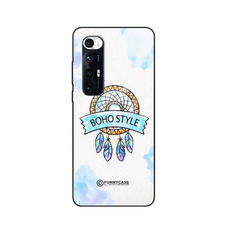 ETUI BLACK CASE GLASS NA TELEFON XIAOMI Mi 10s MAKRAMA BOHO