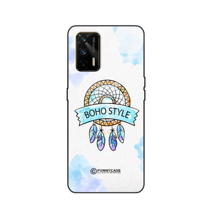 ETUI BLACK CASE GLASS NA TELEFON REALME GT MAKRAMA BOHO