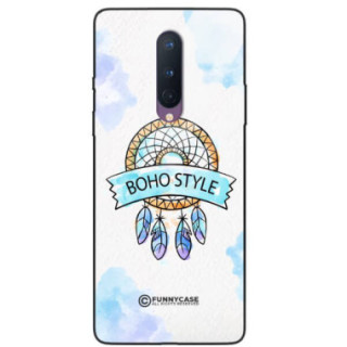 ETUI BLACK CASE GLASS NA TELEFON ONEPLUS 8 MAKRAMA BOHO