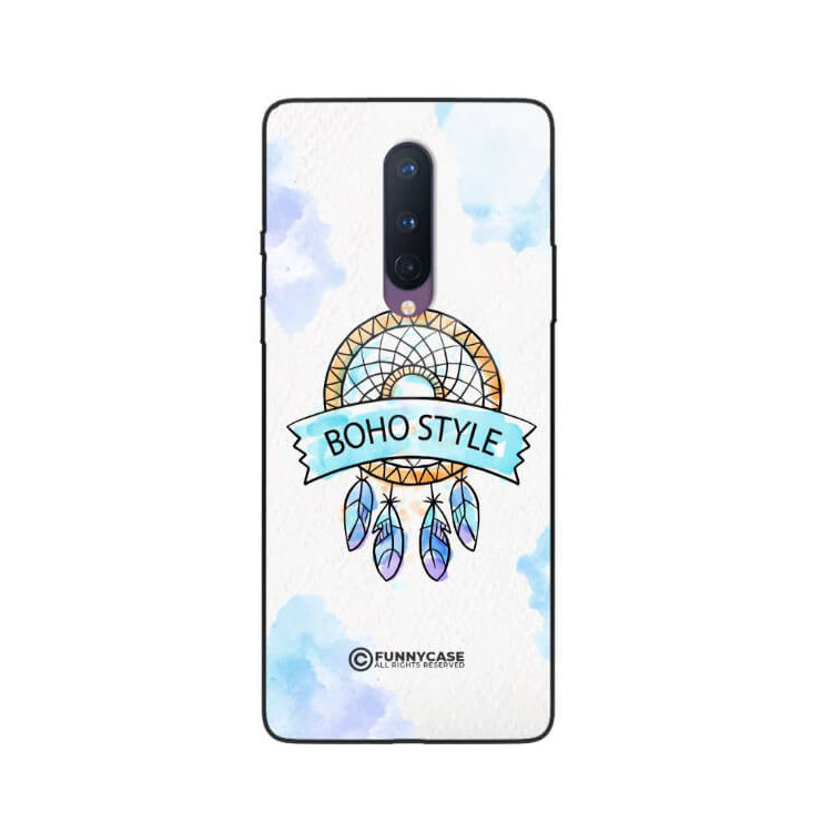 ETUI BLACK CASE GLASS NA TELEFON ONEPLUS 8 MAKRAMA BOHO