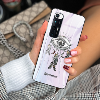 ETUI BLACK CASE GLASS NA TELEFON XIAOMI Mi 10s OKO AZTEKÓW