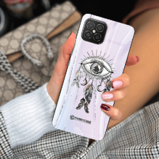 ETUI BLACK CASE GLASS NA TELEFON HUAWEI NOVA 8 SE OKO AZTEKÓW