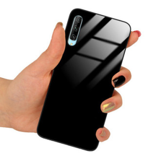 ETUI BLACK CASE GLASS NA TELEFON HUAWEI Y9S / HONOR 9X PRO CZARNY