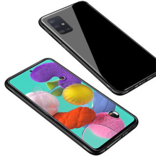 ETUI BLACK CASE GLASS NA TELEFON HUAWEI Y9S / HONOR 9X PRO CZARNY