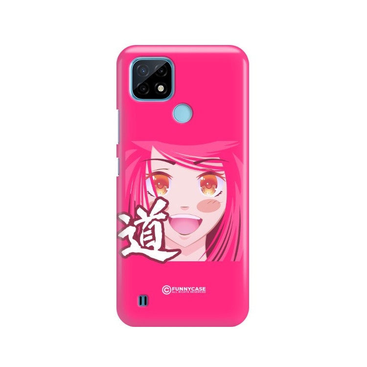 ETUI CLEAR NA TELEFON REALME C21 ANIME-1