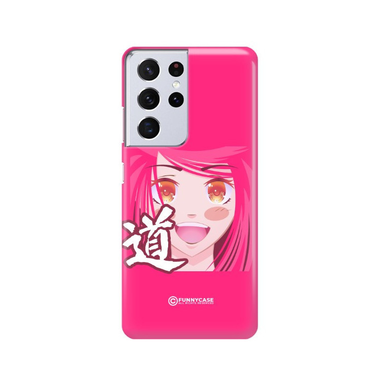 ETUI CLEAR NA TELEFON SAMSUNG GALAXY S21 ULTRA ANIME-1