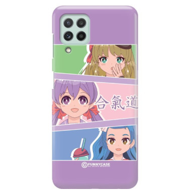 ETUI CLEAR NA TELEFON SAMSUNG GALAXY A22 4G ANIME-2