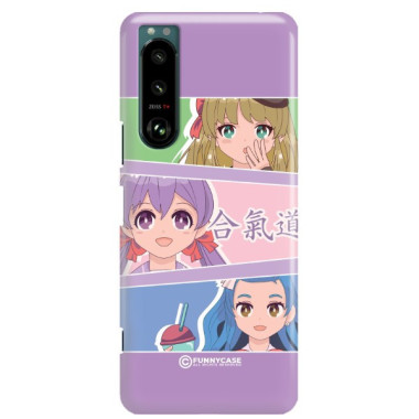 ETUI CLEAR NA TELEFON SONY XPERIA 5 III ANIME-2