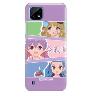 ETUI CLEAR NA TELEFON REALME C21 ANIME-2