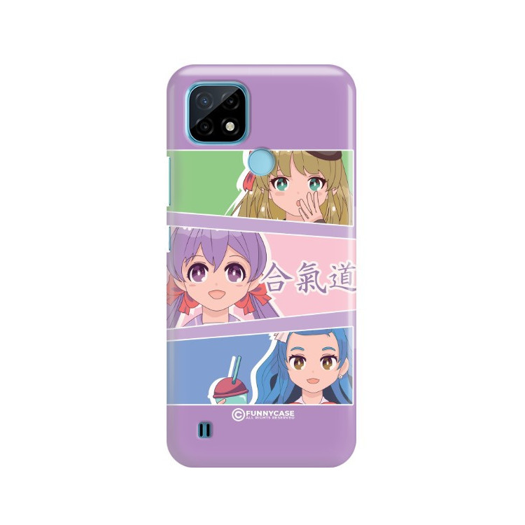 ETUI CLEAR NA TELEFON REALME C21 ANIME-2