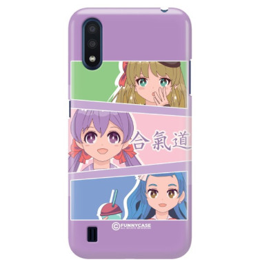 ETUI CLEAR NA TELEFON SAMSUNG GALAXY M01 ANIME-2