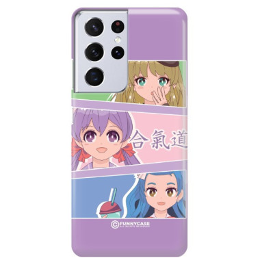 ETUI CLEAR NA TELEFON SAMSUNG GALAXY S21 ULTRA ANIME-2