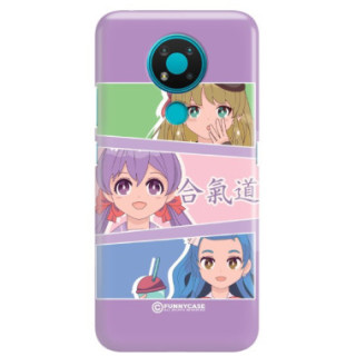 ETUI CLEAR NA TELEFON NOKIA 3,4 ANIME-2