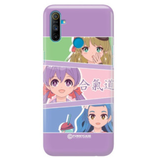 ETUI CLEAR NA TELEFON REALME C3 ANIME-2